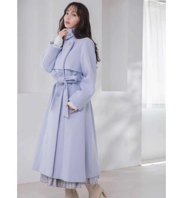 dazzlin「2WAYカラーレディコート」|トレンチコート|