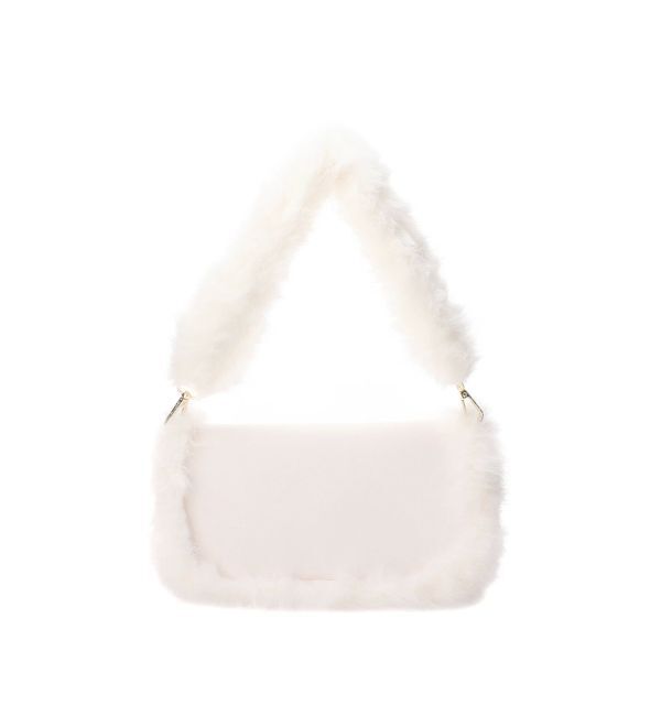 MERCURYDUO「2WAYファートリミングショルダーバッグ」|ショルダー・メッセンジャー|