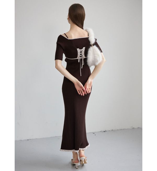 MERCURYDUO「2WAYファートリミングショルダーバッグ」|ショルダー・メッセンジャー|