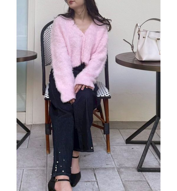 MERCURYDUO「【追加生産】パールデニムパンツ」|デニム|