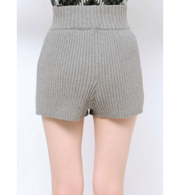 MURUA「リブニットキュロット【ショートパンツ】」|キュロット|