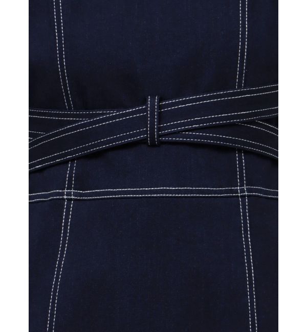 MURUA「フロントクロスデザインジャンスカ」|ジャンパースカート|