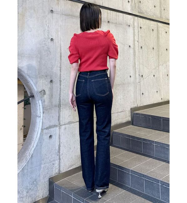 MURUA「ハイウエストヴィンテージフレアデニム」|デニム|