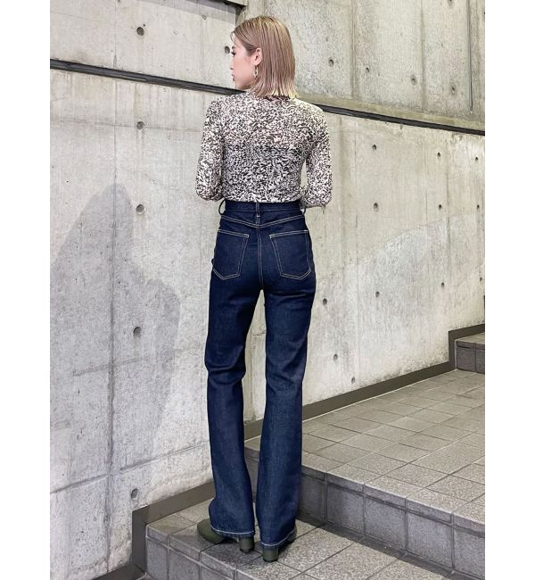 MURUA「ハイウエストヴィンテージフレアデニム」|デニム|