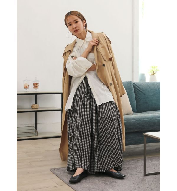 Ungrid「ルーズトレンチコート」|トレンチコート|