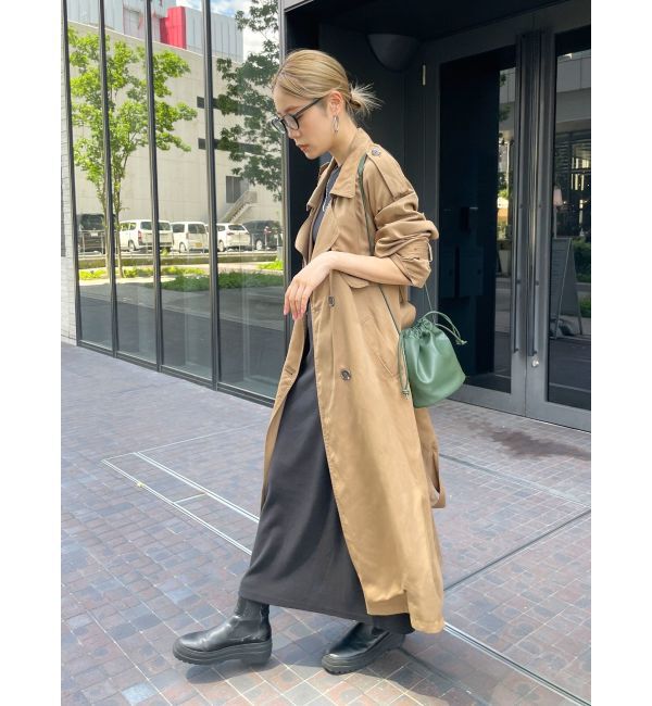 Ungrid「ルーズトレンチコート」|トレンチコート|