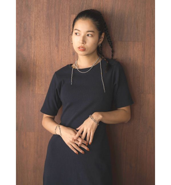 Ungrid「ハーフスリーブカットワンピース」|ワンピース|