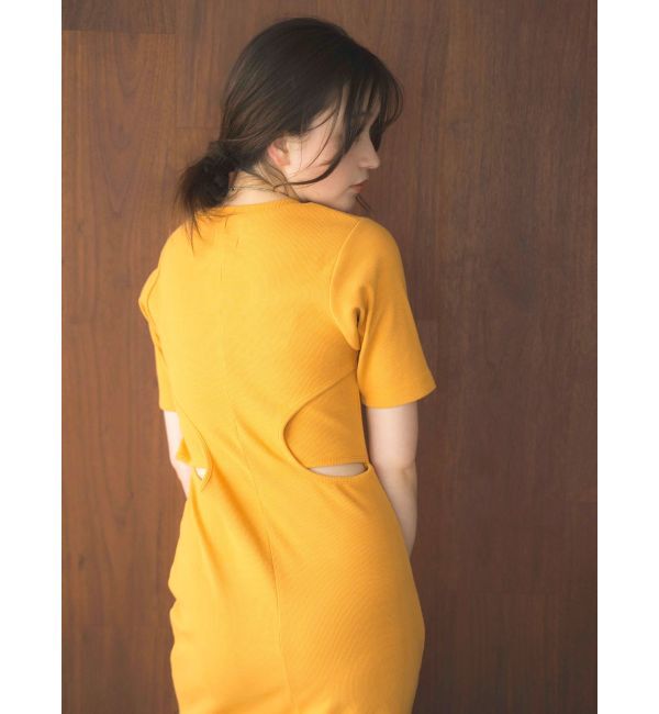 Ungrid「ハーフスリーブカットワンピース」|ワンピース|