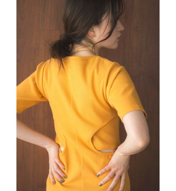 Ungrid「ハーフスリーブカットワンピース」|ワンピース|