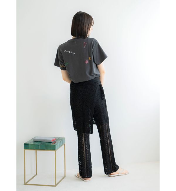 Ungrid「ミックスロゴデザインTee」|Tシャツ・カットソー|