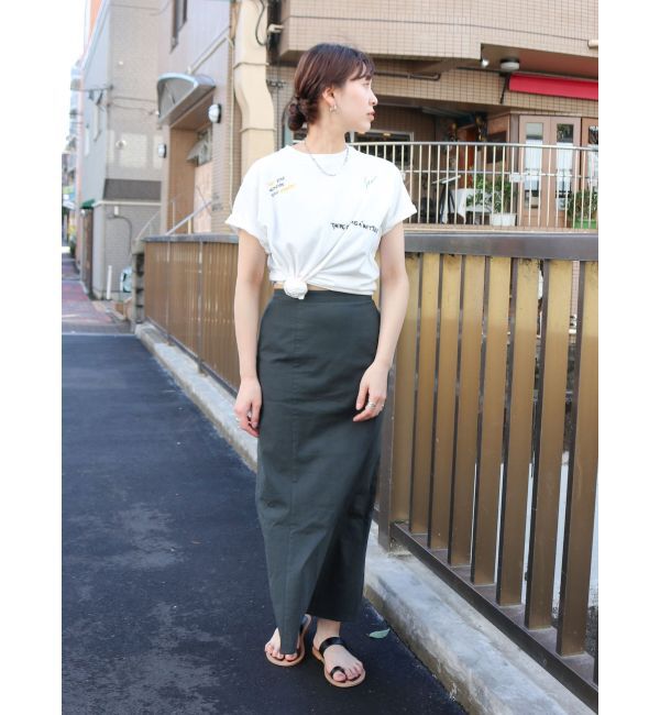 Ungrid「ミックスロゴデザインTee」|Tシャツ・カットソー|