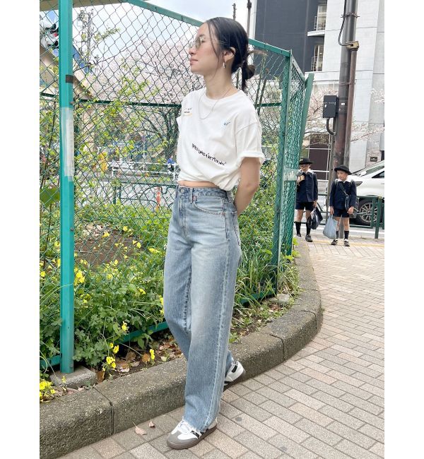 Ungrid「ミックスロゴデザインTee」|Tシャツ・カットソー|