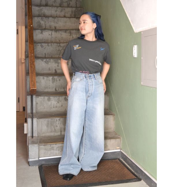 Ungrid「ミックスロゴデザインTee」|Tシャツ・カットソー|