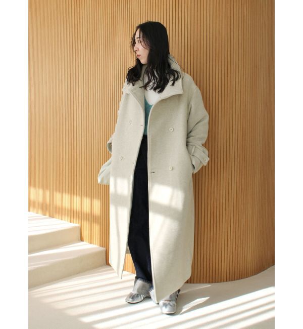 Ungrid「Vネック起毛ルーズニット」|ニット・セーター|