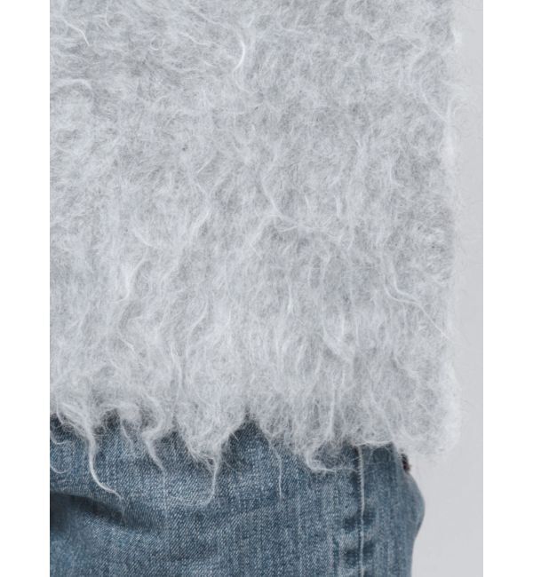 Ungrid「Vネック起毛ルーズニット」|ニット・セーター|