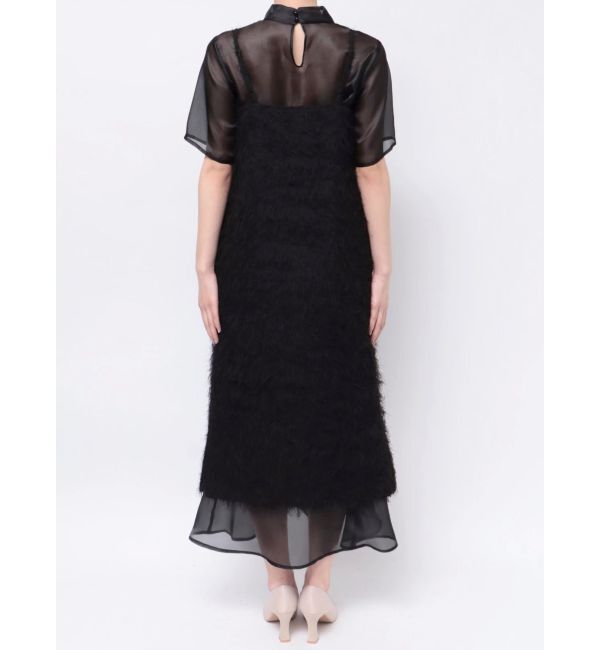 LAGUNAMOON「LADYカットジャガードキャミワンピース」|ドレス|