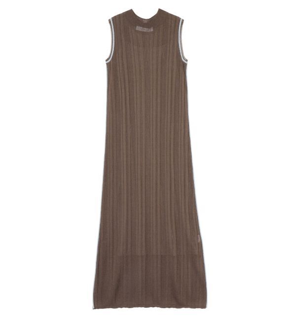 LAGUNAMOON「【WEB限定】ラインニットワンピース」|ワンピース|