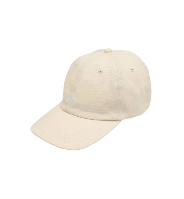 LAGUNAMOON「Lee LOGO CAP」|キャップ・キャスケット|ベージュ