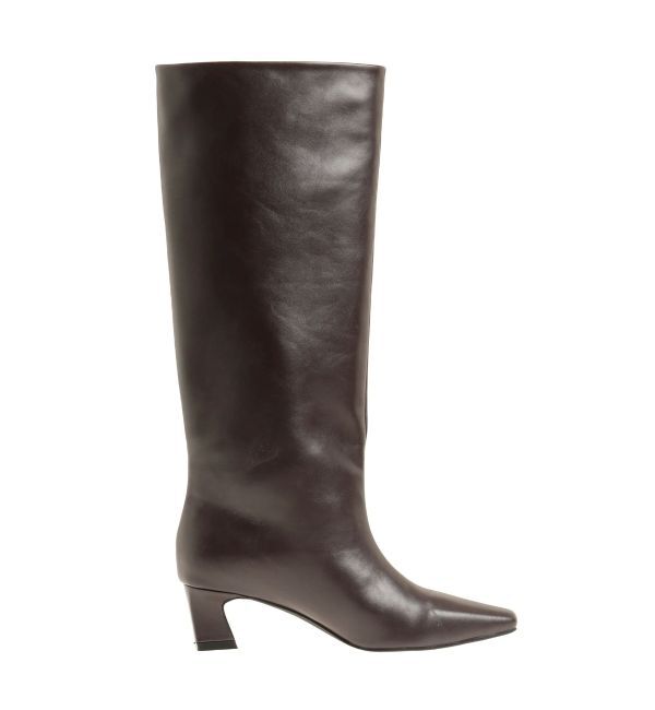 LAGUNAMOON「フレアヒールロングブーツ」|ロングブーツ|