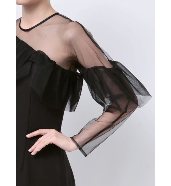 LAGUNAMOON「LADYアシンメトリーフリルドレス」|ドレス|