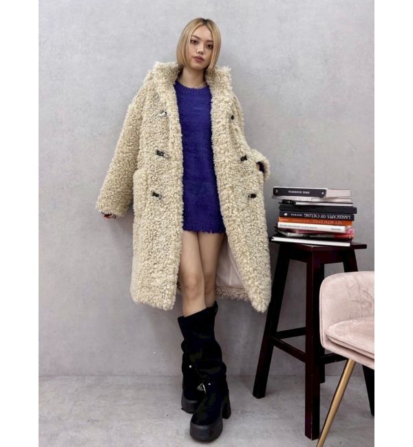 EVRIS「マフラーSETシャギーニットトップス」|ニット・セーター|