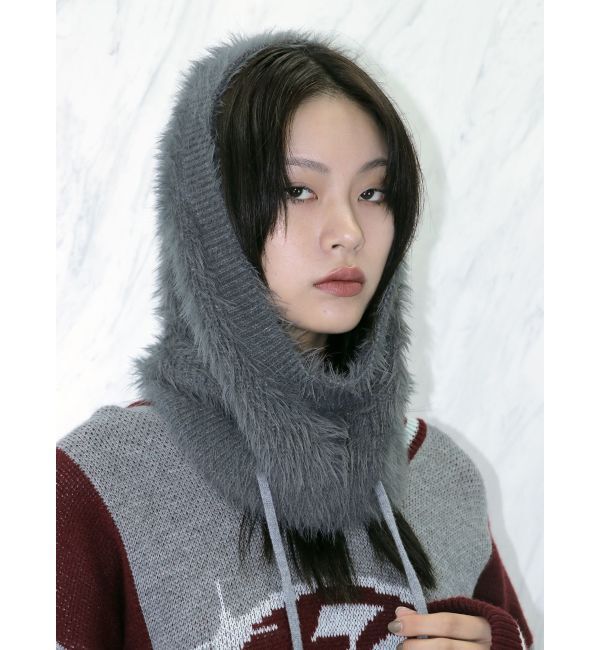 jouetie「シャギーフードバラクラバ」|スヌード|