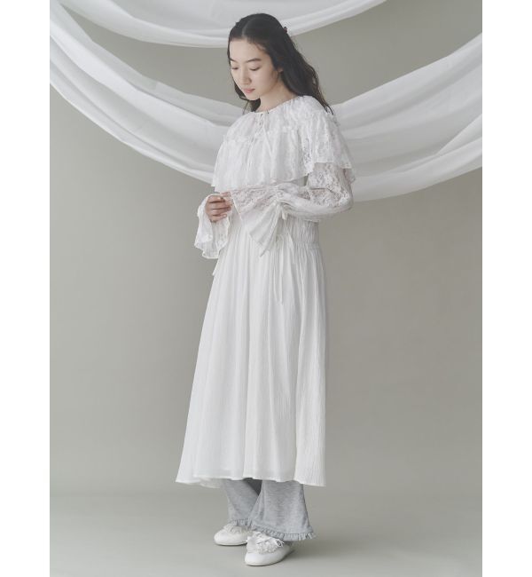 merry jenny「レースフレアボレロ」|シャツ・ブラウス|