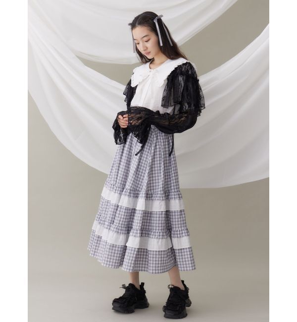 merry jenny「レースフレアボレロ」|シャツ・ブラウス|