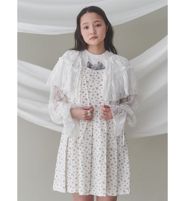 merry jenny「レースフレアボレロ」|シャツ・ブラウス|