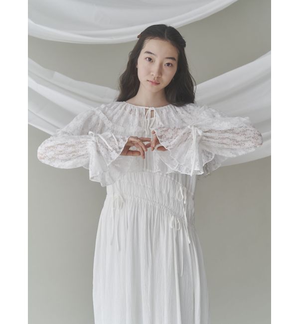 merry jenny「レースフレアボレロ」|シャツ・ブラウス|