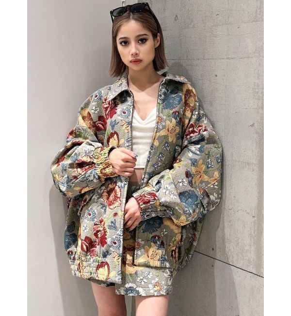 GYDA「Gobelinブルゾン【SETUP着用可】」|ブルゾン・スタジャン|