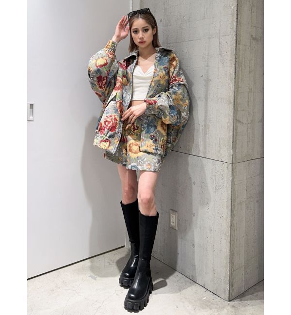 GYDA「Gobelinブルゾン【SETUP着用可】」|ブルゾン・スタジャン|