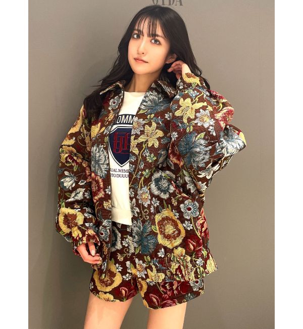 GYDA「Gobelinブルゾン【SETUP着用可】」|ブルゾン・スタジャン|