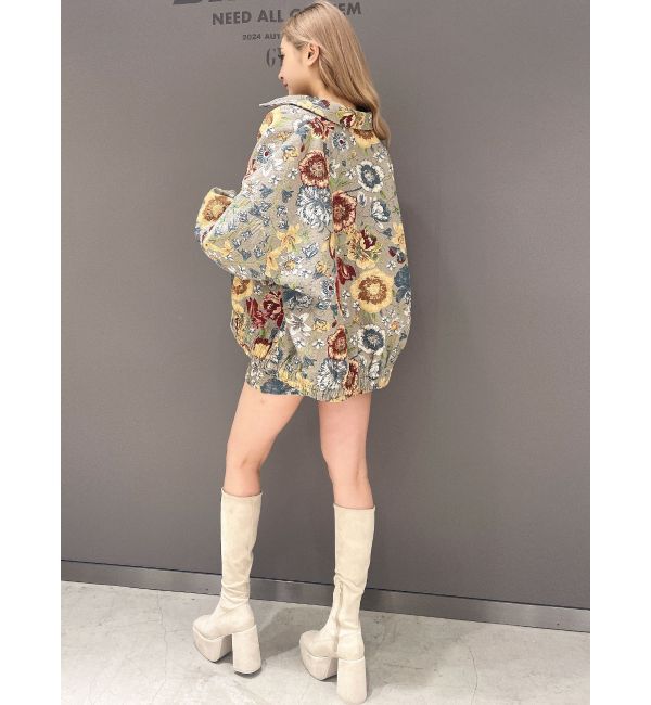 GYDA「Gobelinブルゾン【SETUP着用可】」|ブルゾン・スタジャン|