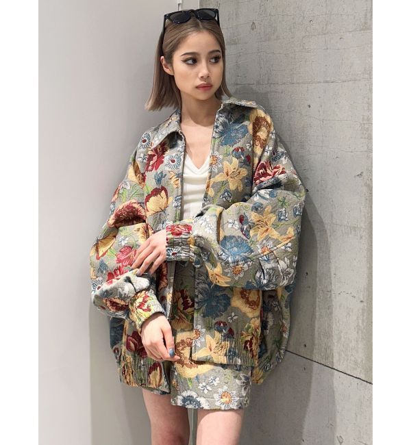 GYDA「Gobelinブルゾン【SETUP着用可】」|ブルゾン・スタジャン|