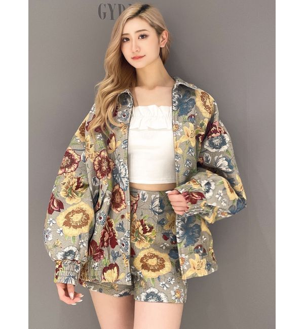 GYDA「Gobelinブルゾン【SETUP着用可】」|ブルゾン・スタジャン|