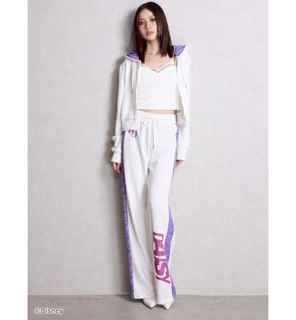 GYDA「Disney/GYDA leopard ストレートパンツ」|その他|