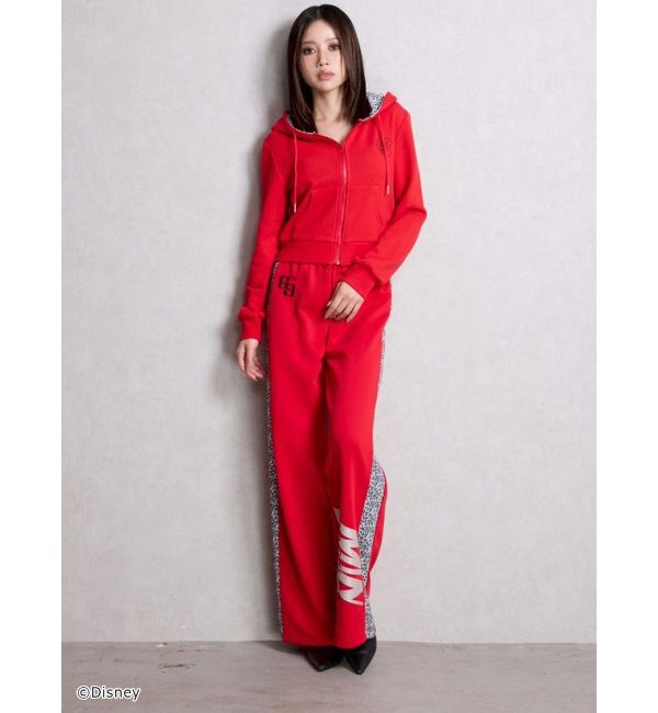 GYDA「Disney/GYDA leopard ストレートパンツ」|その他|