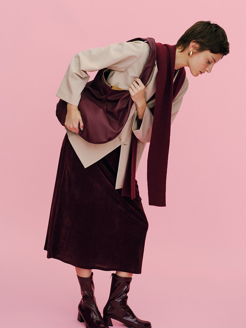 Mila Owen「クールタッチ金釦ダブルブレストブレザー」|テーラードジャケット|