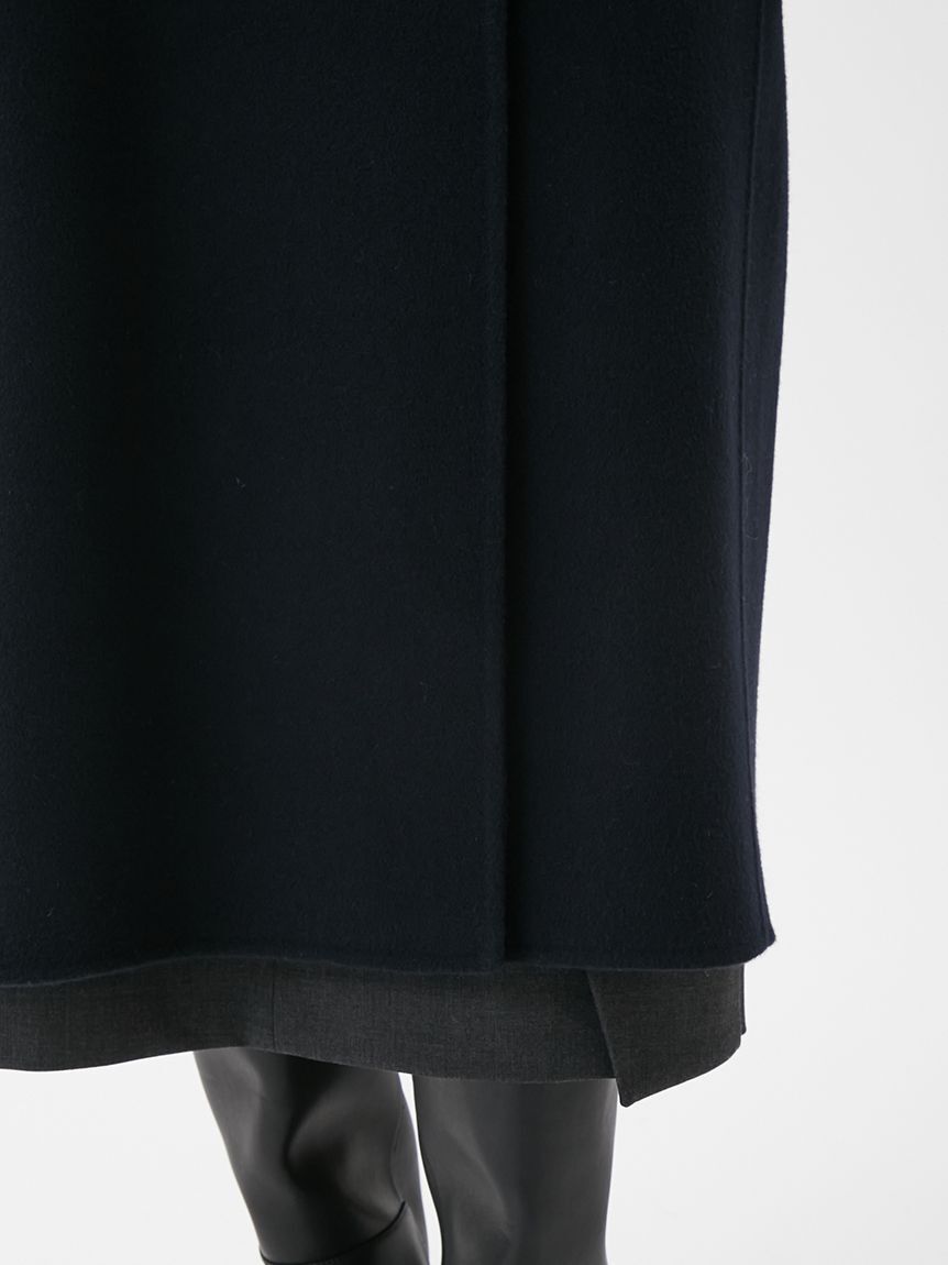 Mila Owen「ベルト付きリバーピーコート」|ピーコート|