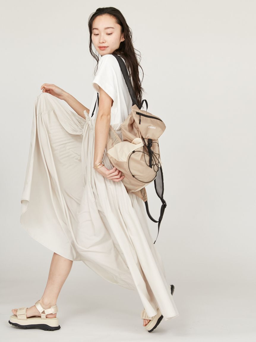 emmi atelier「【限定カラー】パッカブルバックパック」|リュック|
