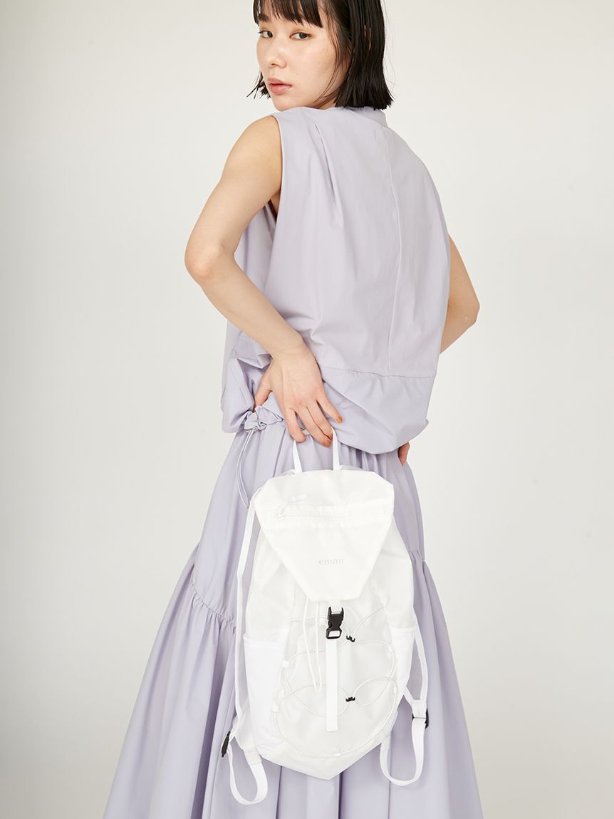 emmi atelier「【限定カラー】パッカブルバックパック」|リュック|