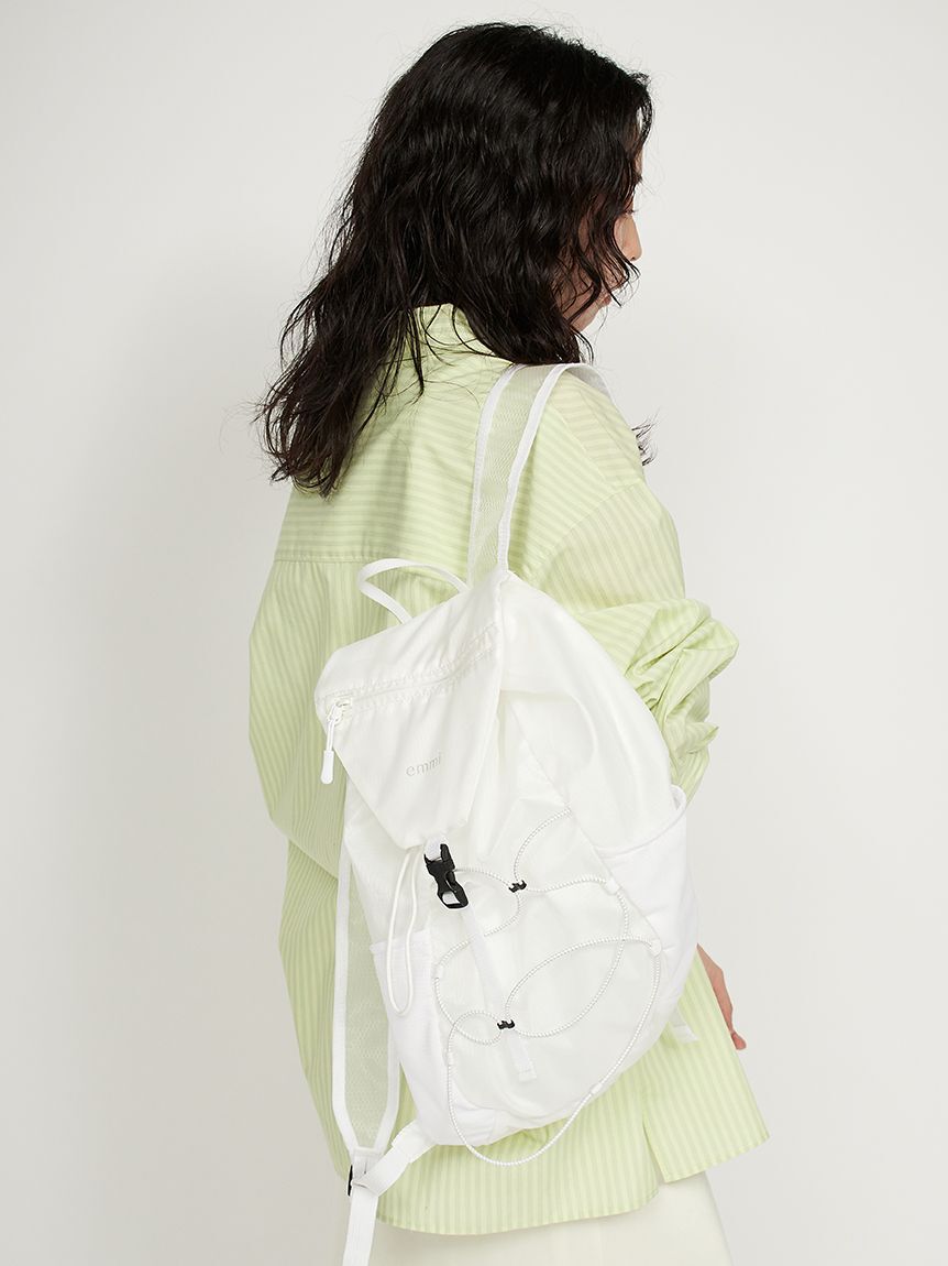 emmi atelier「【限定カラー】パッカブルバックパック」|リュック|