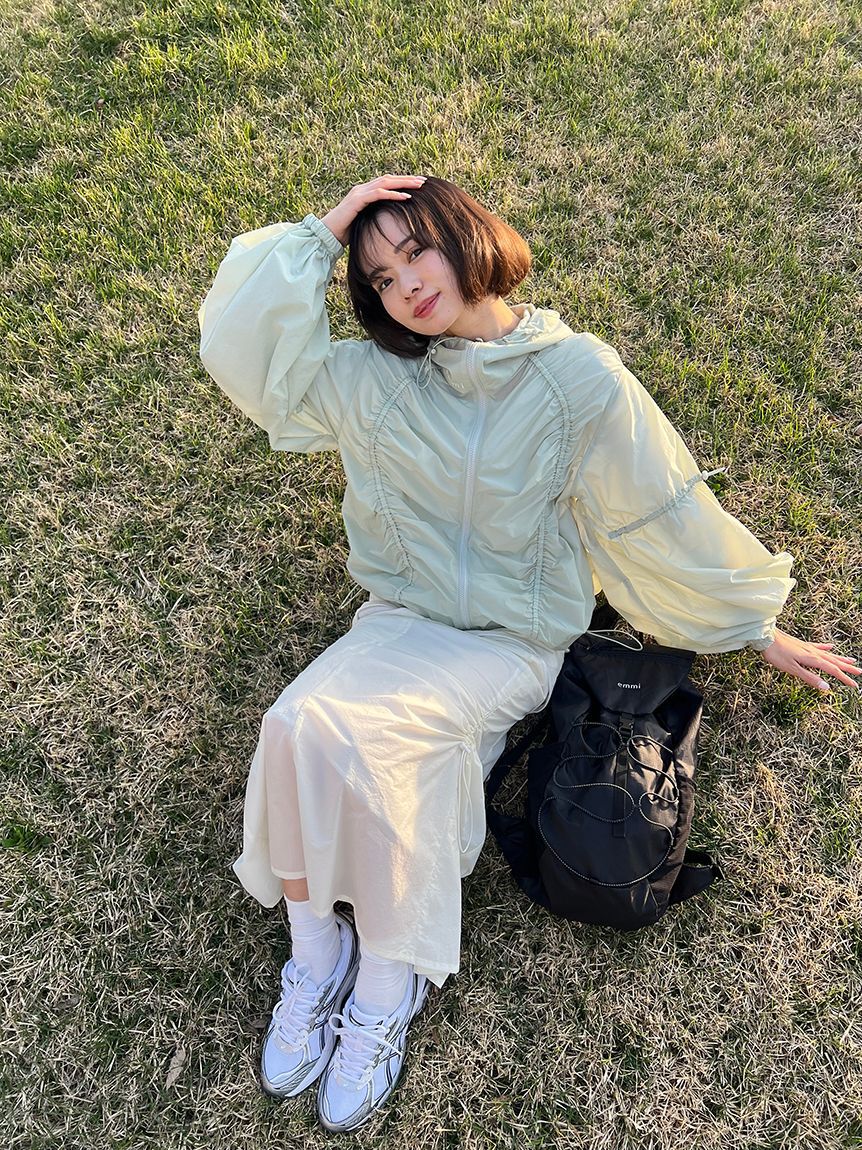 emmi atelier「【限定カラー】パッカブルバックパック」|リュック|