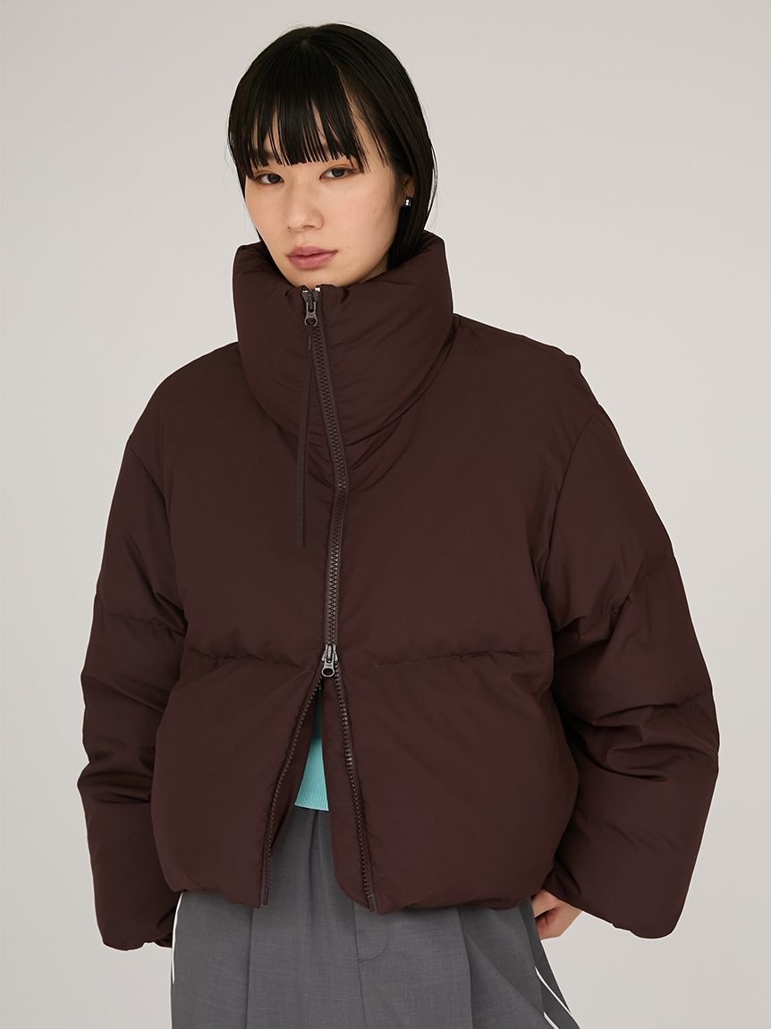 emmi atelier「クロップドフォルムダウンコート」|ダウン|