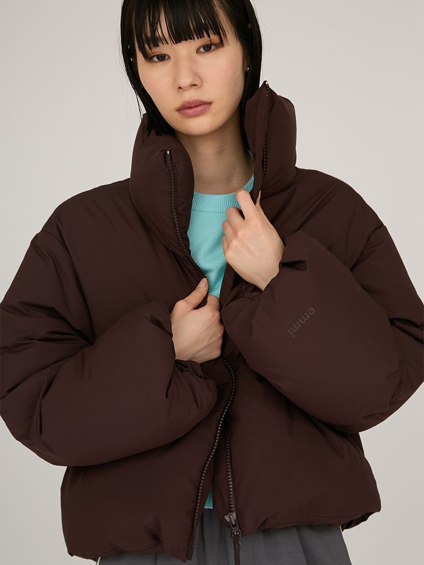 emmi atelier「クロップドフォルムダウンコート」|ダウン|