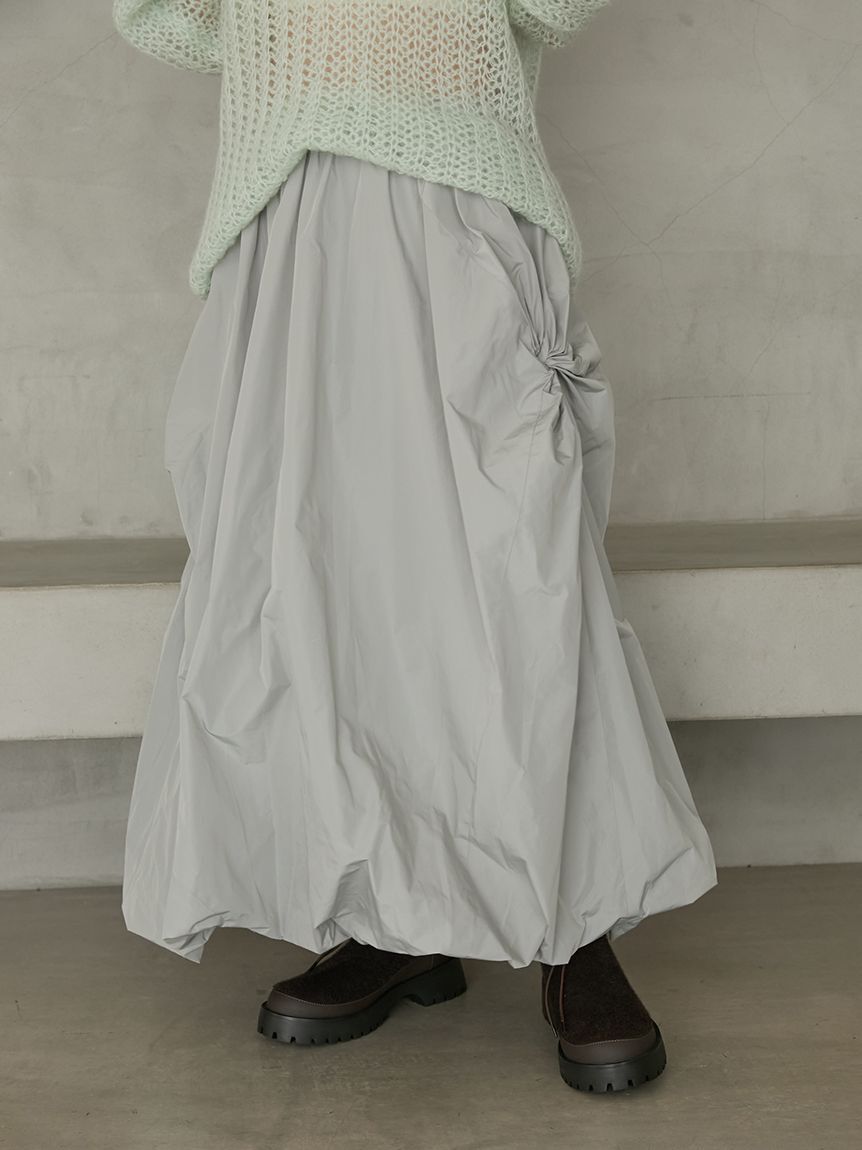 emmi atelier「【ONLINE限定カラー】ツイストバルーンスカート」|スカート|