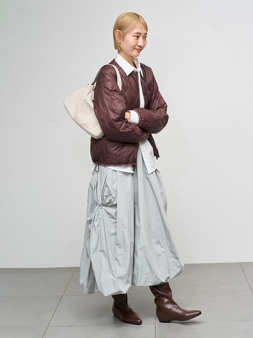 emmi atelier「【ONLINE限定カラー】ツイストバルーンスカート」|スカート|