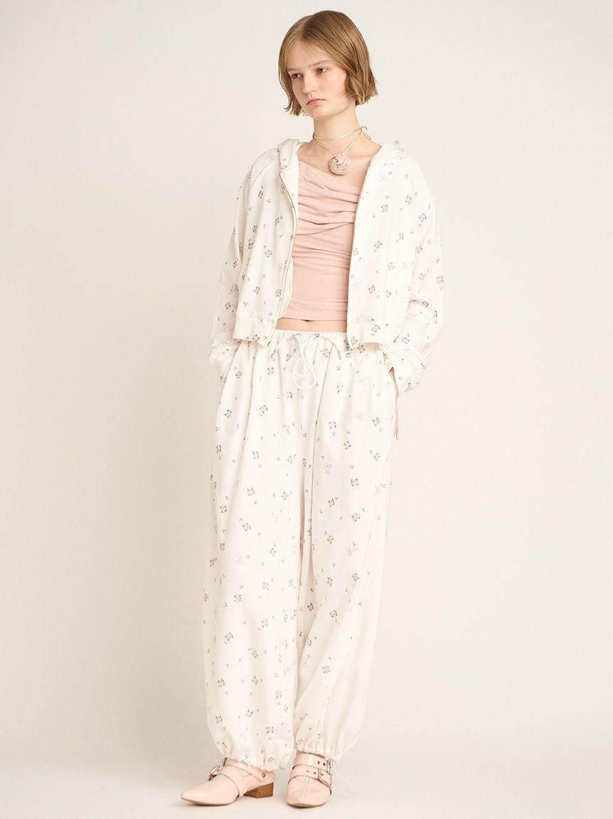 FURFUR「【限定カラー】フラワープリントパーカー」|パーカー|