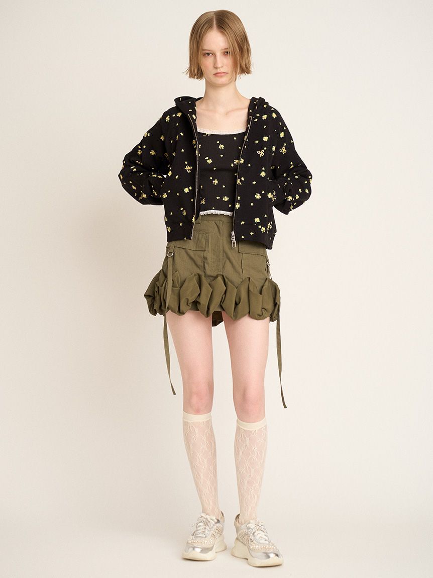 FURFUR「【限定カラー】フラワープリントパーカー」|パーカー|